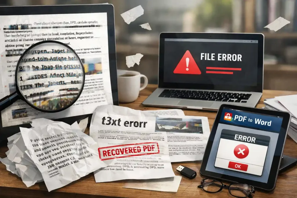 Why Recovered PDFs Are Hard to Edit