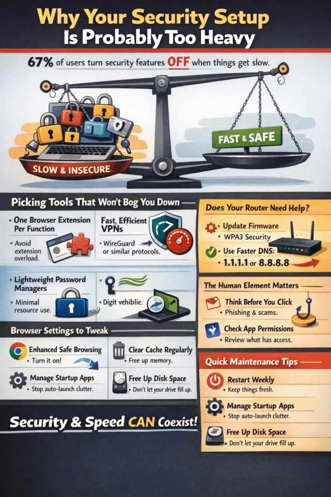 Why Your Security Setup Is Probably Too Heavy