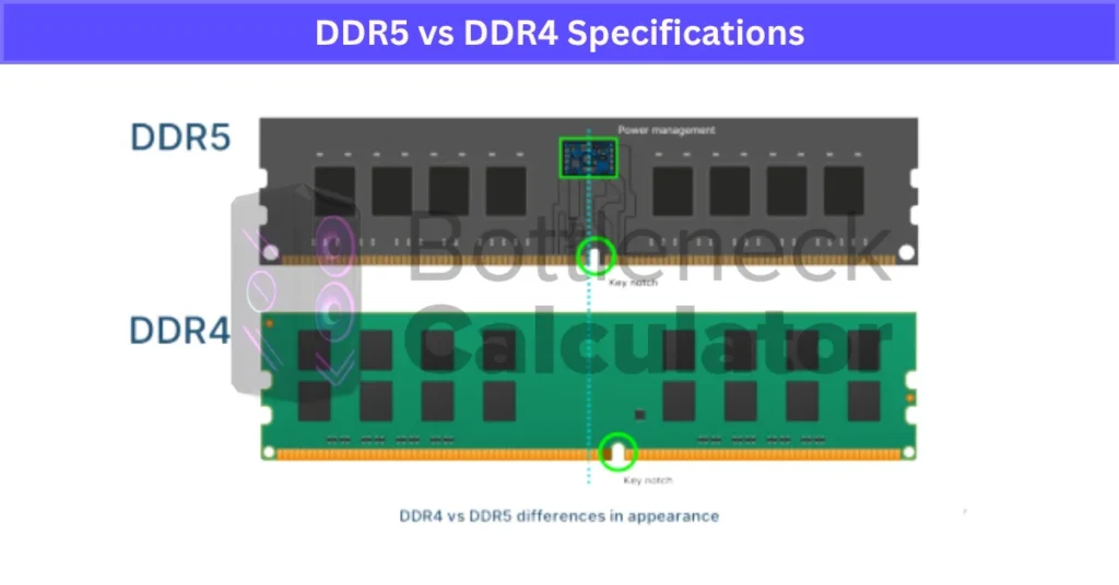 DDR5 vs DDR4 Specifications