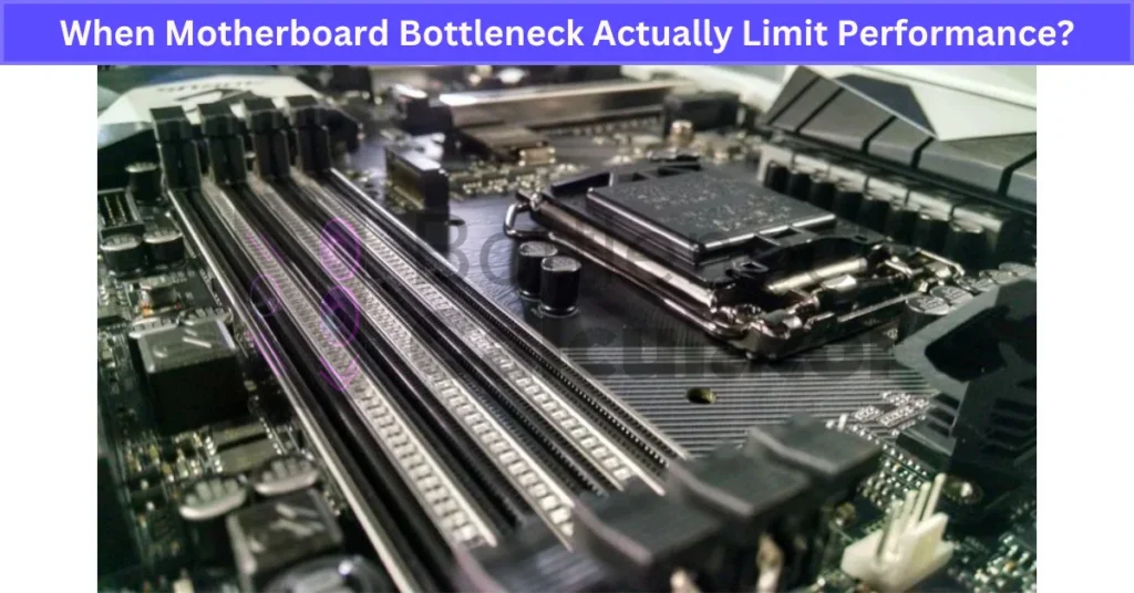 When Does a Motherboard Bottleneck Actually Limit Performance?