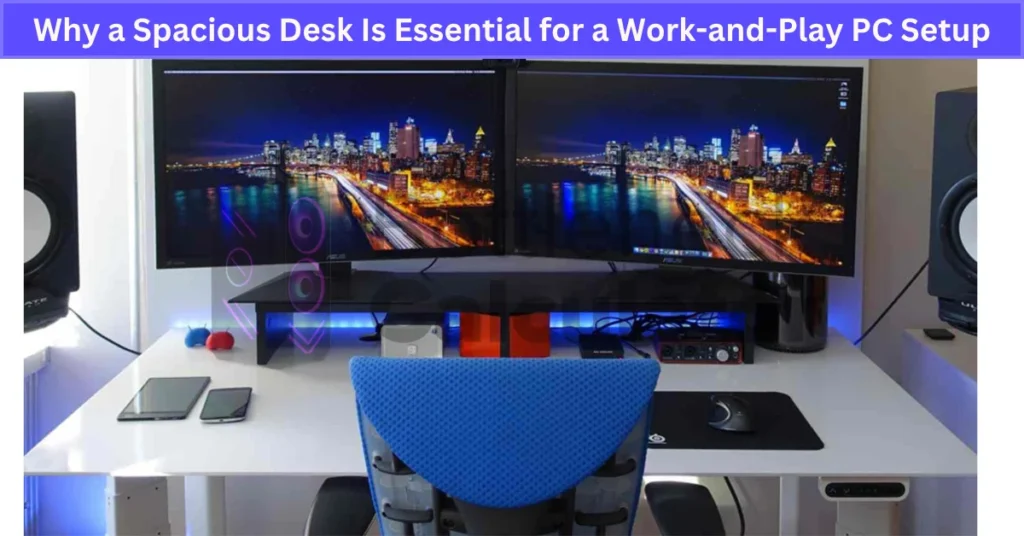 Why a Spacious Desk Is Essential for a Work-and-Play PC Setup