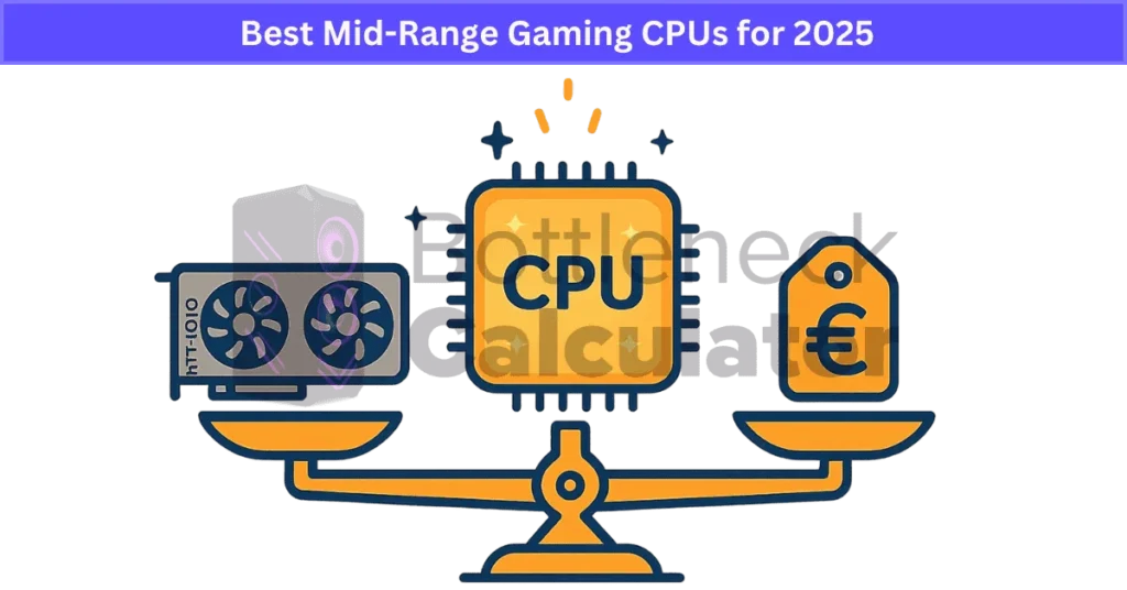 Best Mid-Range Gaming CPUs for 2025