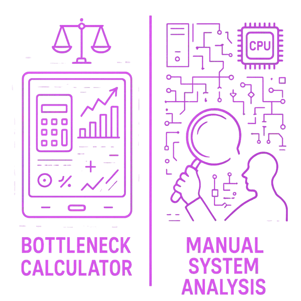 Bottleneck Calculator vs. Manual System Analysis