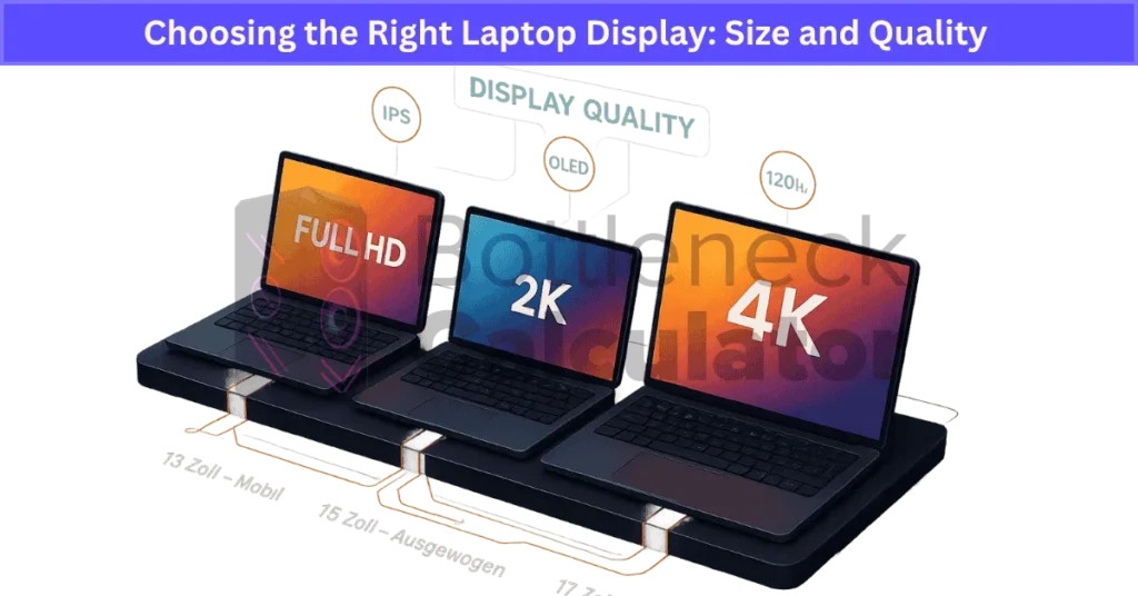 Choosing the Right Laptop Display: Size and Quality