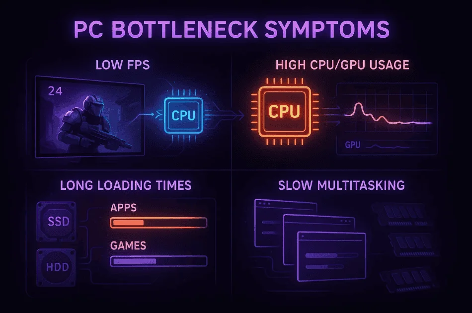 Common Signs of CPU Bottlenecking