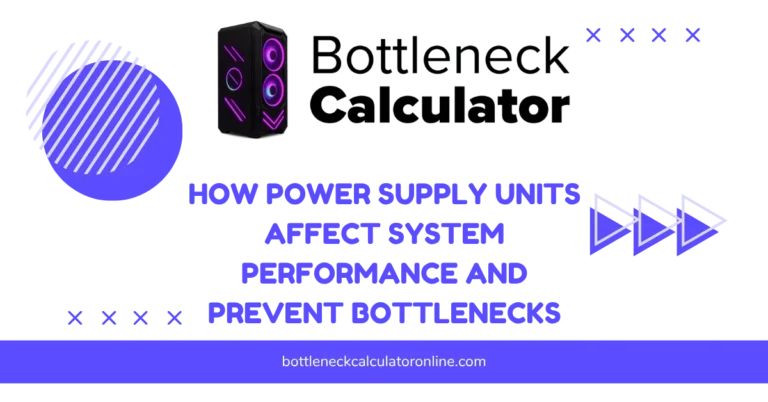 How Power Supply Units Affect System Performance