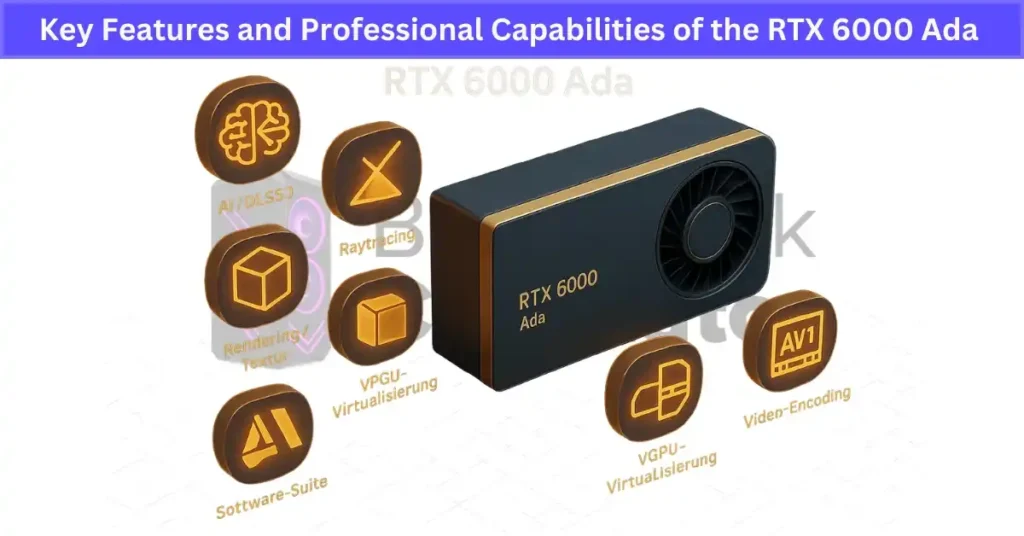 Key Features and Professional Capabilities of the RTX 6000 Ada