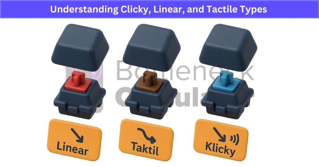 Mechanical Key Switches Colors: Understanding Clicky, Linear, and Tactile Types