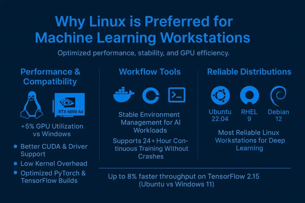 Why Linux is Preferred for Machine Learning Workstations