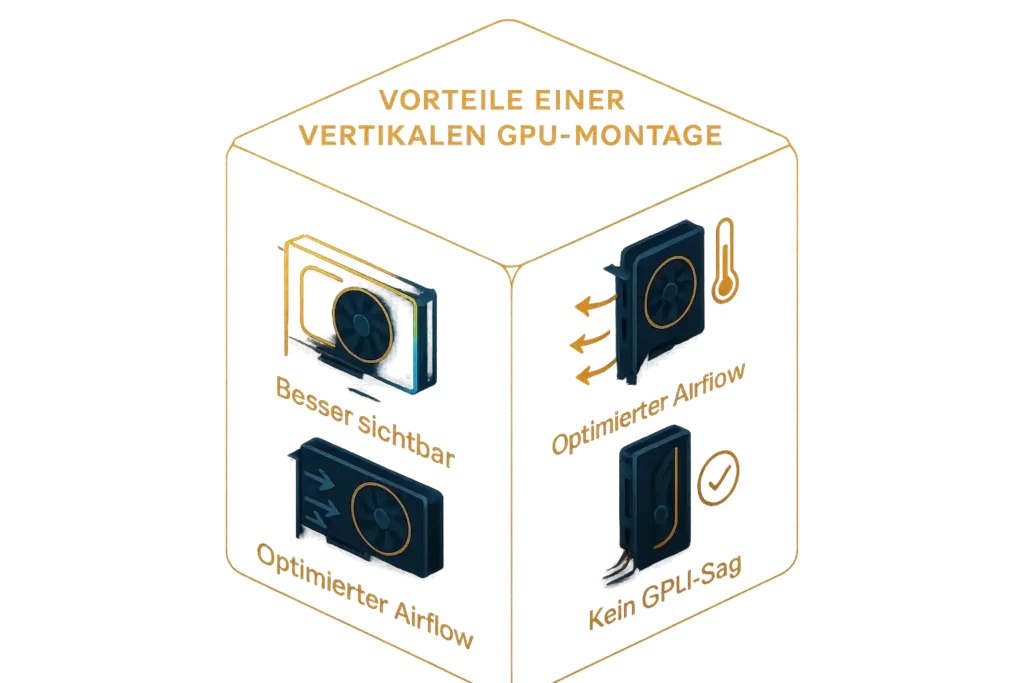 Advantages of Mounting a GPU Vertically