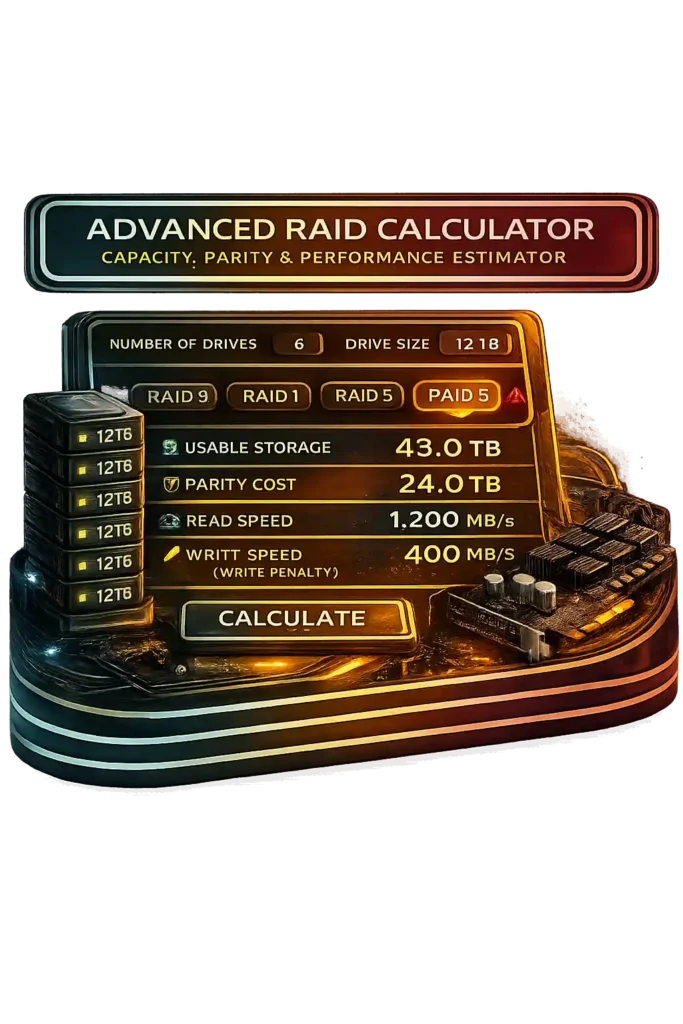 Advanced RAID Calculator