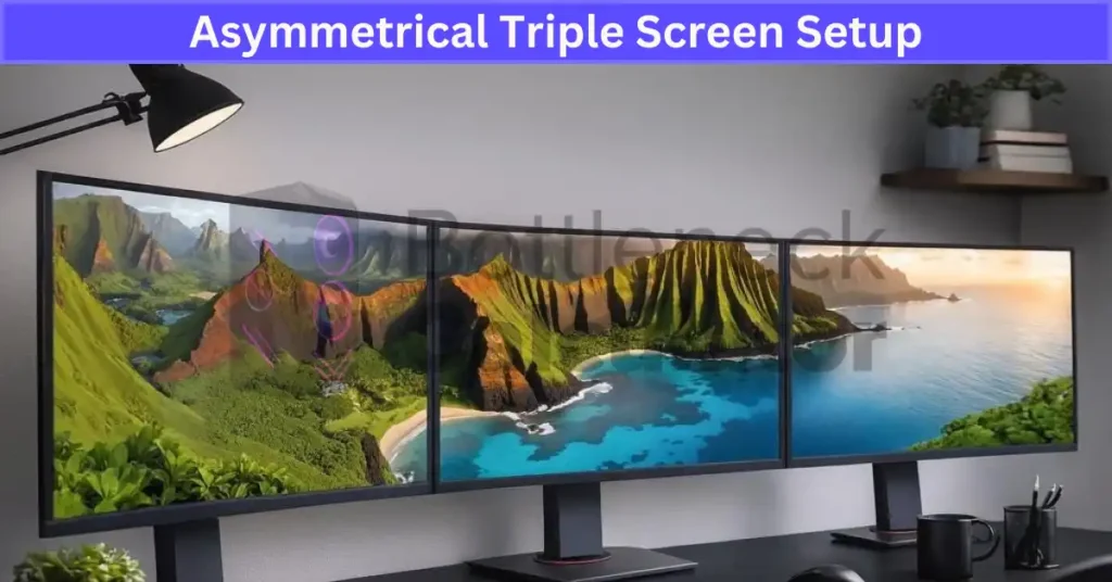 Asymmetrical Triple Screen Setup