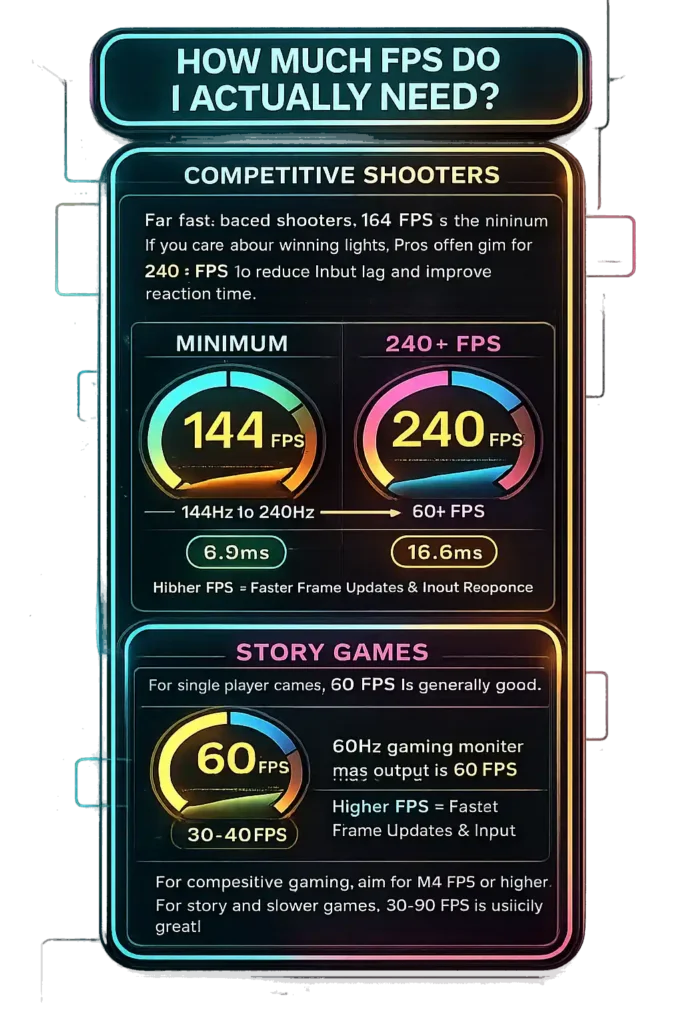 How Much FPS Do I Actually Need