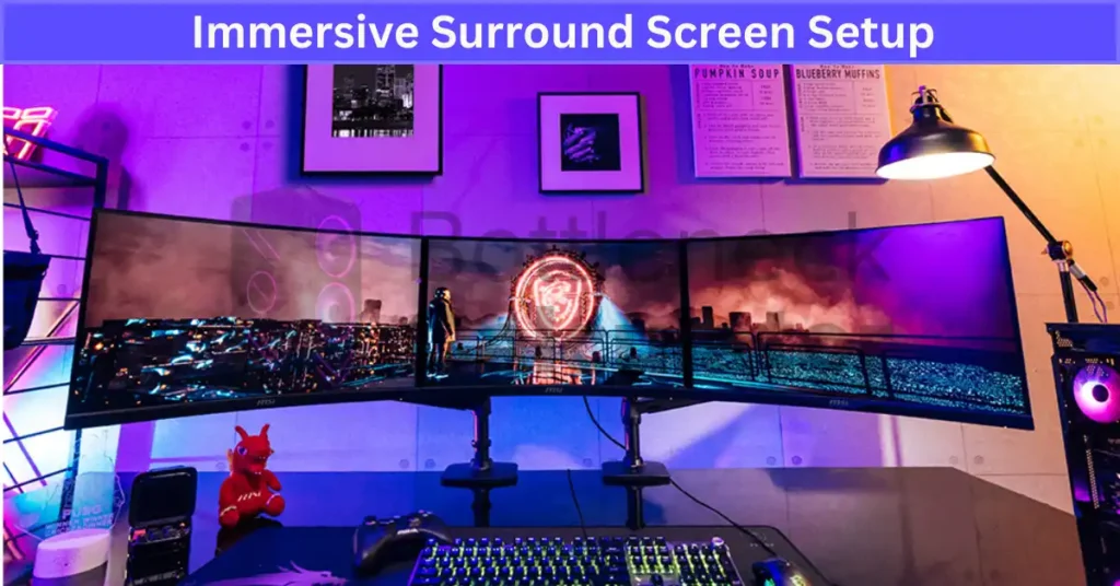 Immersive Surround Screen Setup