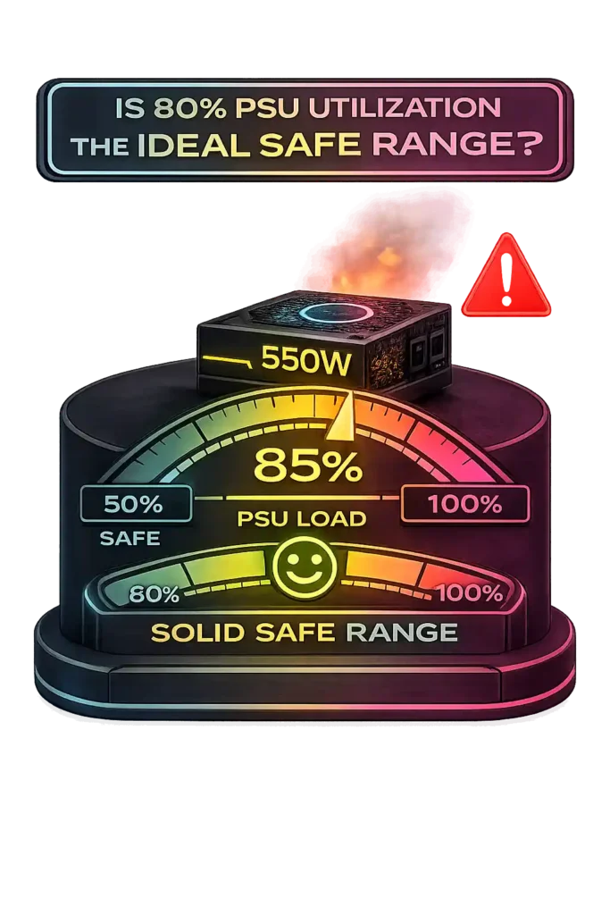 Is 80% PSU Utilization the Ideal Safe Range