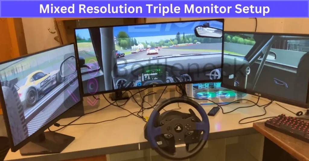 Mixed Resolution Triple Monitor Setup