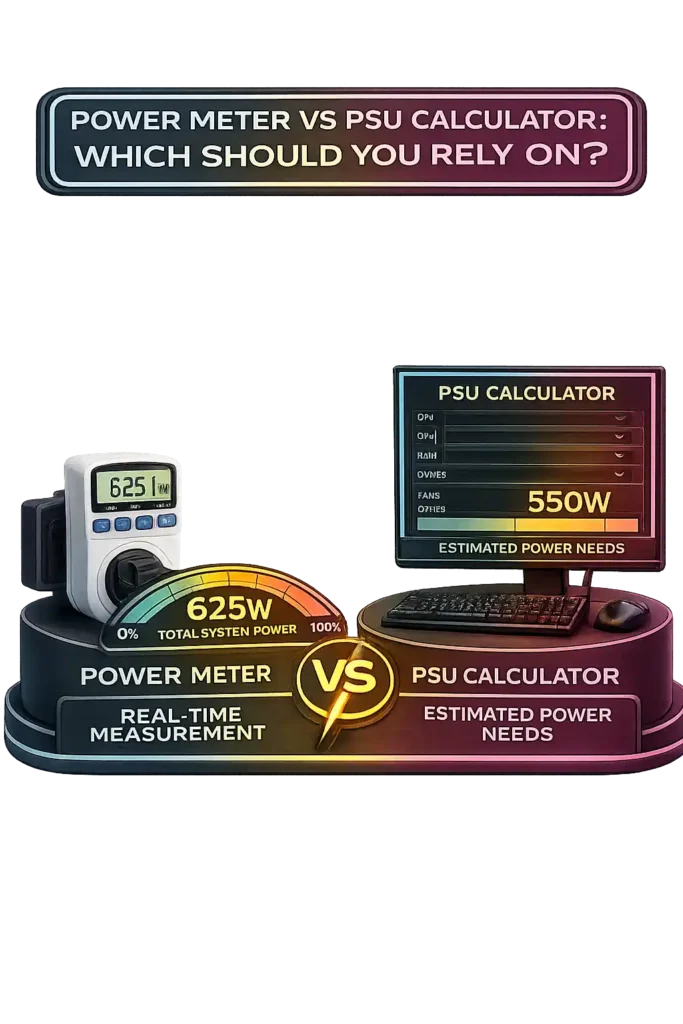 Power Meter vs PSU Calculator