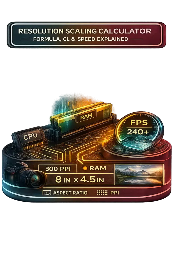 Resolution Scaling Calculator