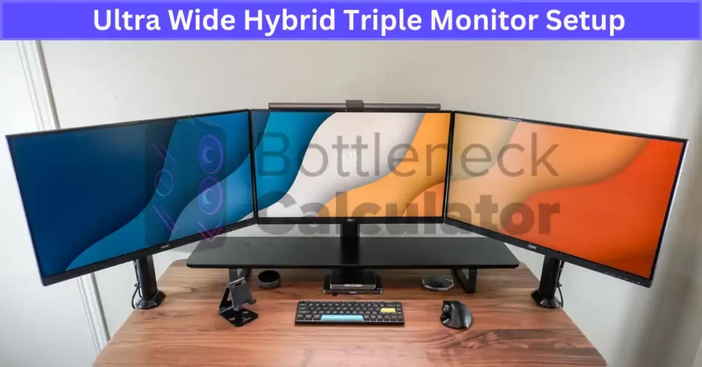 Ultra Wide Hybrid Triple Monitor Setup