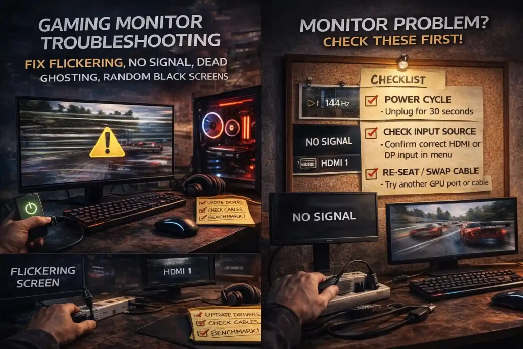 Diagnose the Problem Quickly (Monitor vs PC vs Cable vs Dock)