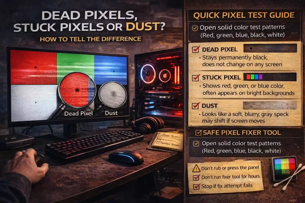 Issue 2 - Dead Pixels, Stuck Pixels, and Dust 